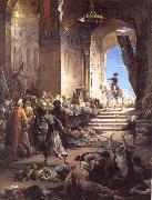 Henri Levy Bonaparte at the Great Mosque in Cairo China oil painting reproduction